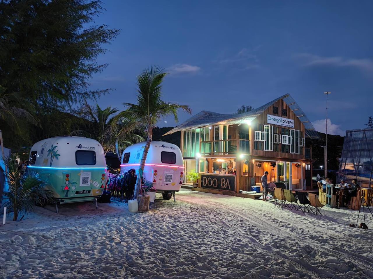 Langkawi Pantai Cenang - Private Beach Glamping Experience المظهر الخارجي الصورة